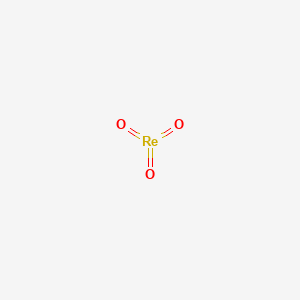 Chemical structure of Rhenium trioxide