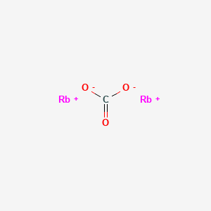 Chemical structure of Rubidium carbonate