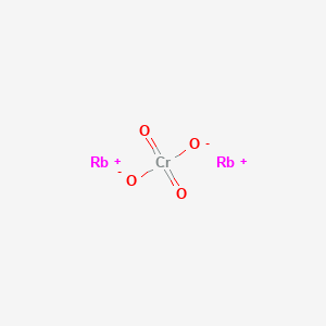 Chemical structure of Rubidium chromate