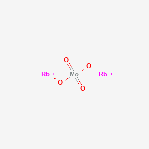 Chemical structure of Molybdate (MoO42-), rubidium (1:2), (T-4)-