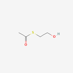 Chemical structure of S-(2-Hydroxyethyl) ethanethioate