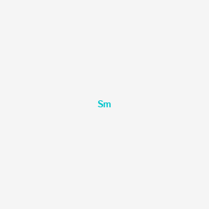 Chemical structure of Samarium acetate hydrate, 99·90%