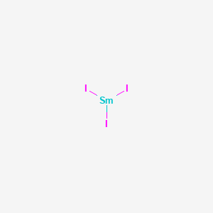 Chemical structure of Samarium(III) iodide
