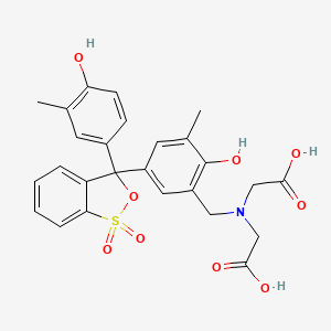 Chemical structure of Semixylenol orange