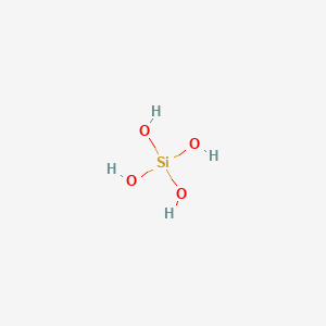 Chemical structure of Silicic acid, AR