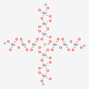 Chemical structure of Silicomolybdic acid solution