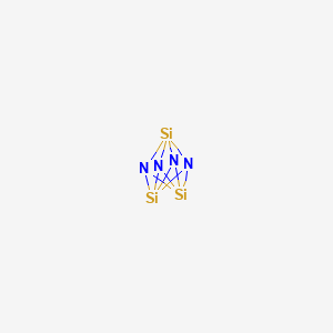 Chemical structure of Silicon nitride