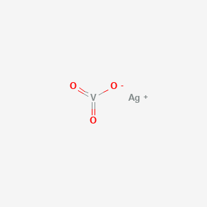 Chemical structure of Silver metavanadate