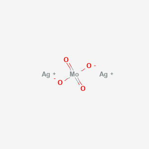 Chemical structure of Silver molybdate