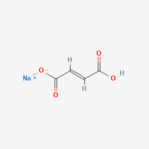Chemical structure of Sodium Fumarate