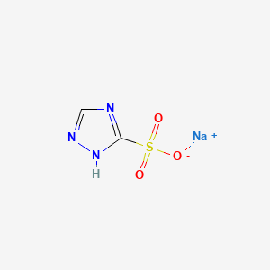 Chemical structure of Sodium 1h-1,2,4-triazole-3-sulfonate