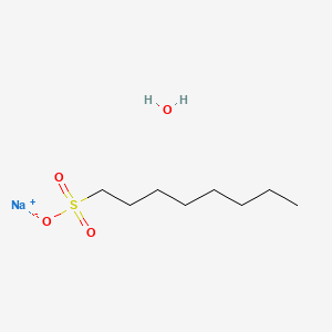 Chemical structure of Sodium Octane-1-sulfonate Hydrate