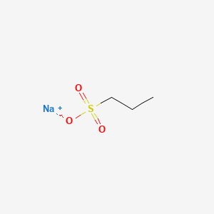 Chemical structure of Sodium propanesulphonate