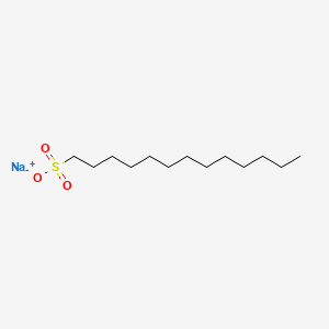 Chemical structure of Sodium tridecane-1-sulfonate