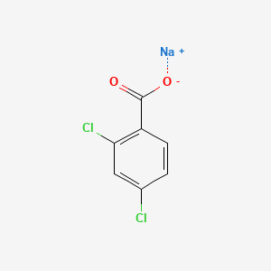Chemical structure of Sodium 2,4-dichlorobenzoate