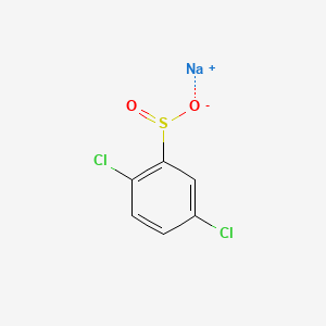 Chemical structure of Sodium 2,5-dichlorobenzenesulfinate