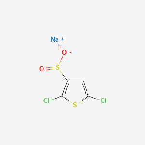 Chemical structure of Sodium 2,5-dichlorothiophene-3-sulfinate