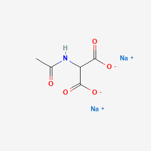 Chemical structure of Sodium 2-acetamidomalonate