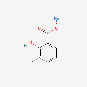 Chemical structure of Sodium 3-methylsalicylate