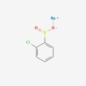 Chemical structure of Sodium 2-chlorobenzenesulfinate