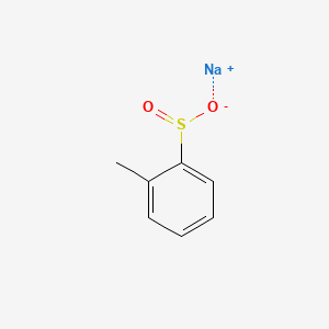 Chemical structure of Sodium 2-methylbenzene-1-sulfinate