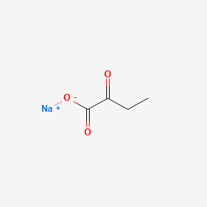 Chemical structure of Sodium 2-oxobutanoate