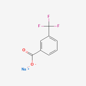 Chemical structure of Sodium 3-(trifluoromethyl)benzoate