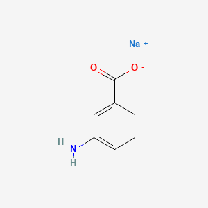Chemical structure of Sodium 3-aminobenzoate