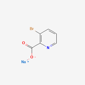 Chemical structure of Sodium 3-bromopicolinate