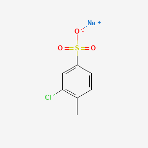 Chemical structure of Sodium 2-chlorotoluene-4-sulphonate