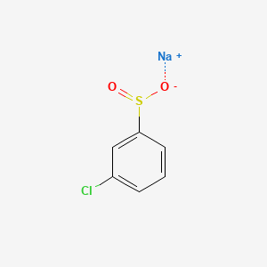 Chemical structure of Sodium 3-chlorobenzenesulfinate