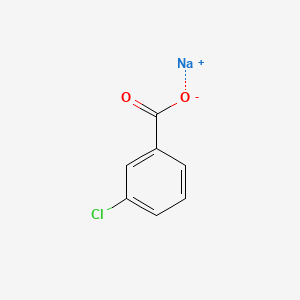 Chemical structure of Sodium 3-chlorobenzoate