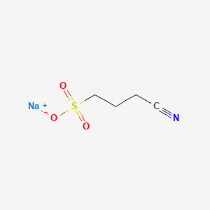 Chemical structure of Sodium 3-cyanopropane-1-sulfonate