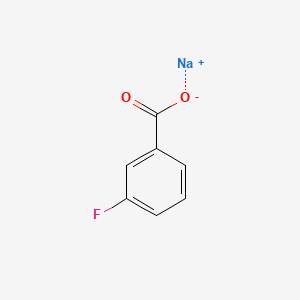 Chemical structure of Sodium 3-fluorobenzoate