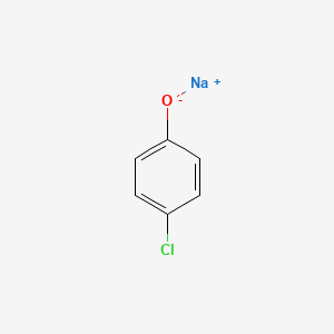 Chemical structure of Sodium 4-chlorophenolate