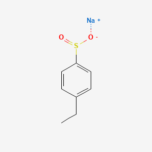 Chemical structure of Sodium 4-ethylbenzene-1-sulfinate