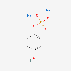 Chemical structure of Sodium 4-hydroxyphenyl phosphate