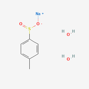 Chemical structure of Sodium 4-methylbenzenesulfinate hydrate
