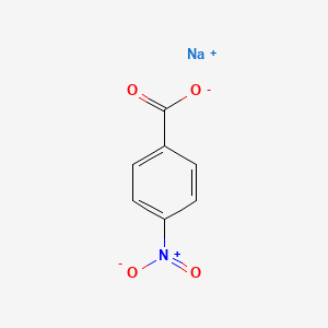 Chemical structure of Sodium 4-nitrobenzoate