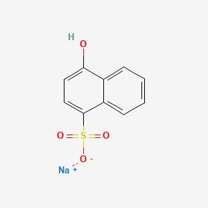 Chemical structure of Sodium 1-naphthol-4-sulfonate