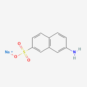 Chemical structure of Sodium 2-naphthylamine-7-sulfonate