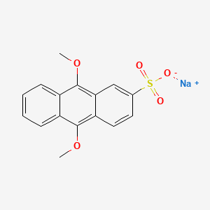 Chemical structure of Sodium 9,10-dimethoxyanthracene-2-sulphonate