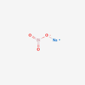 Chemical structure of Sodium bismuthate