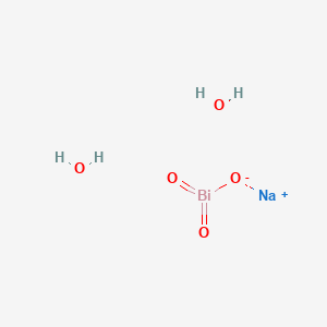 Chemical structure of Sodium bismuthate dihydrate