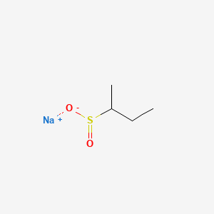 Chemical structure of Sodium butane-2-sulfinate