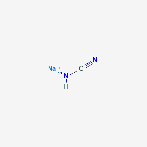 Chemical structure of Sodium cyanoazanide