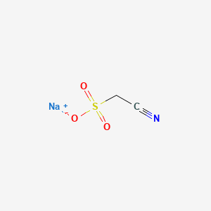 Chemical structure of Sodium cyanomethanesulfonate