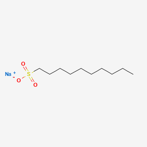 Chemical structure of Sodium decane-1-sulfonate