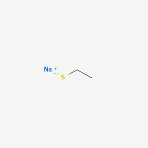 Chemical structure of Sodium ethanethiolate