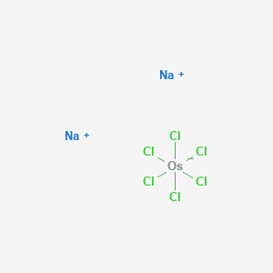 Chemical structure of Disodium hexachloroosmate